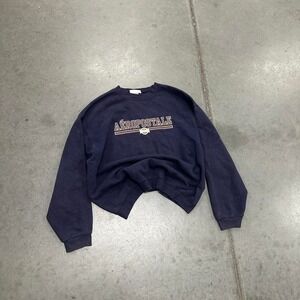 Aeropostale navy sweatshirt with embroidered logo
